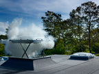 Flat roof smoke ventilation system CSP