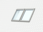 Velux Twin and Combination -  Triple Flashings EKL UK08 S0313