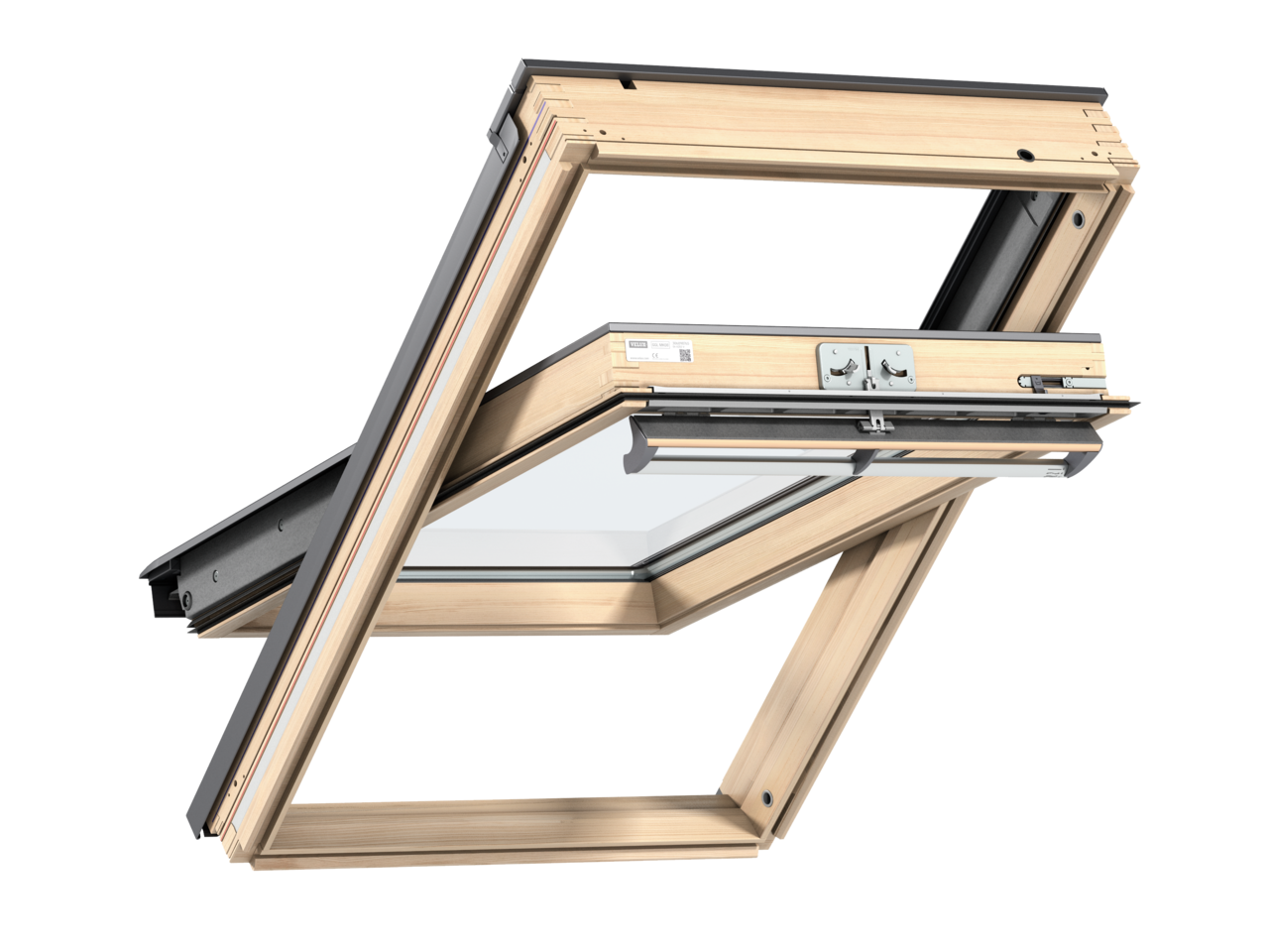 VELUX Centre Pivot Roof Window  GGL CK01 3066