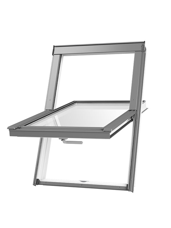 Dakea Better Safe White Painted Centre Pivot Roof Window KAV C2A B1010