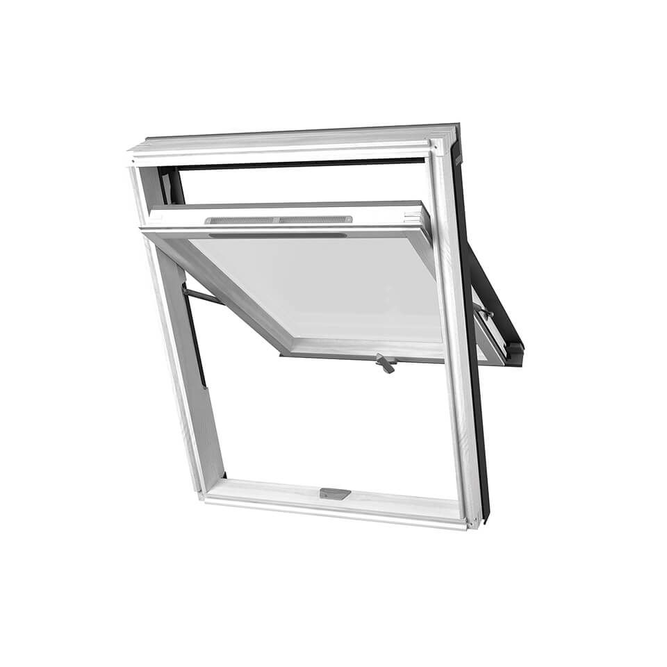 Dakea Ultima Energy White Painted Centre Pivot Roof Window KEV B1810