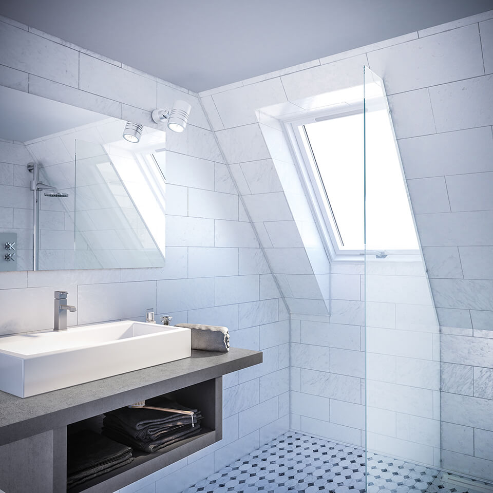 Dakea Better Safe PVC Centre Pivot Roof Window KPV B1000