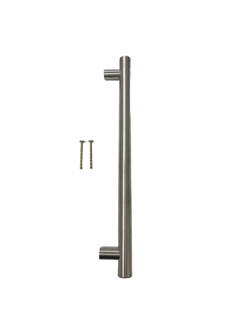 T Bar handle St Steel 19mm dia 292mm Centres -292 x 19mm