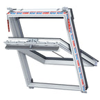 Keylite Polar White PVC Centre Pivot Roof Window - Conservation Thermal - CWPCP T
