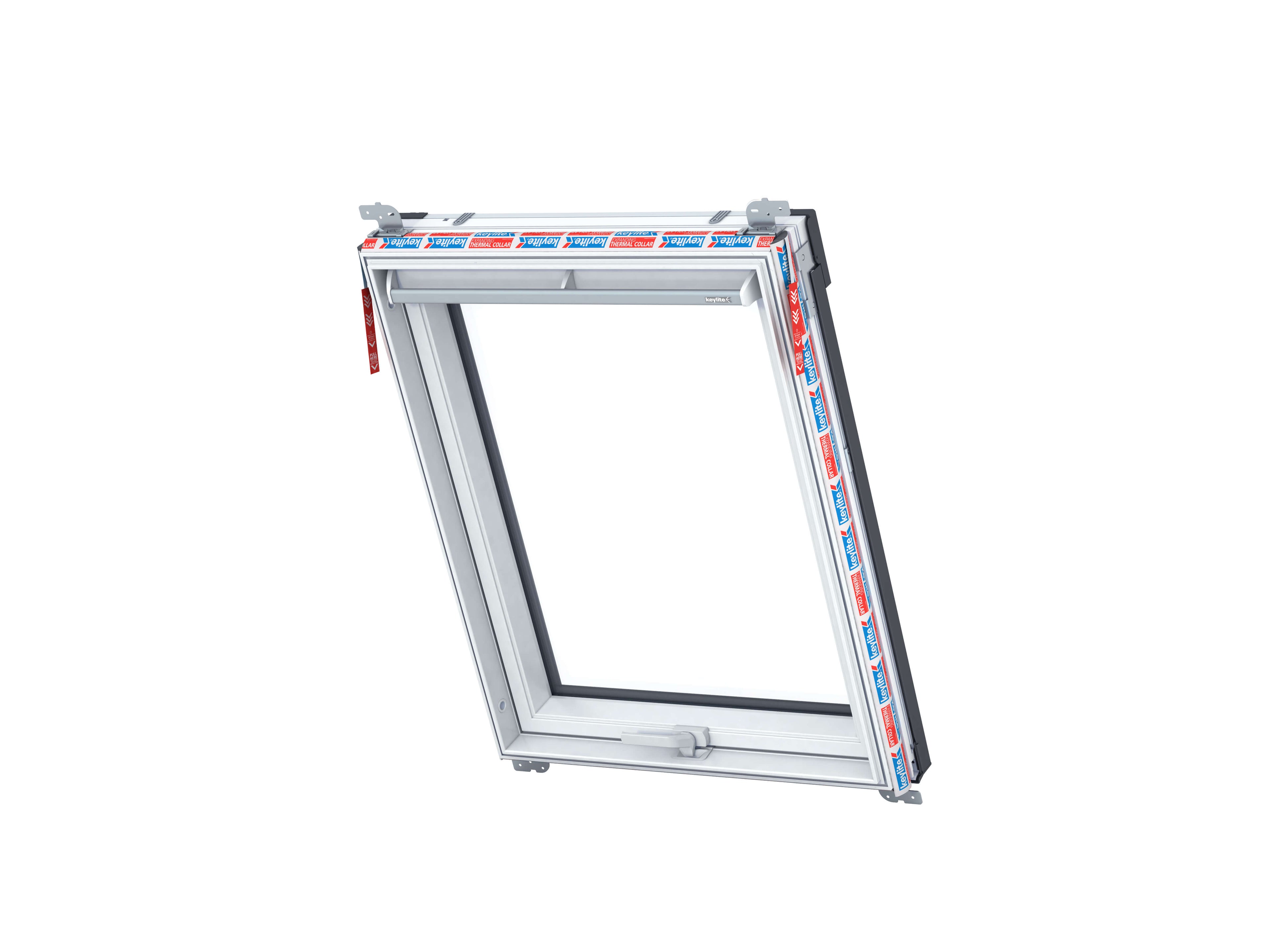 Keylite Polar White PVC Top Hung Roof Windows - Conservation Hi-Therm - CWPFE HT