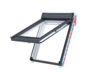 Keylite Polar White PVC Top Hung Roof Windows - Manual Integral Blind - PFE I