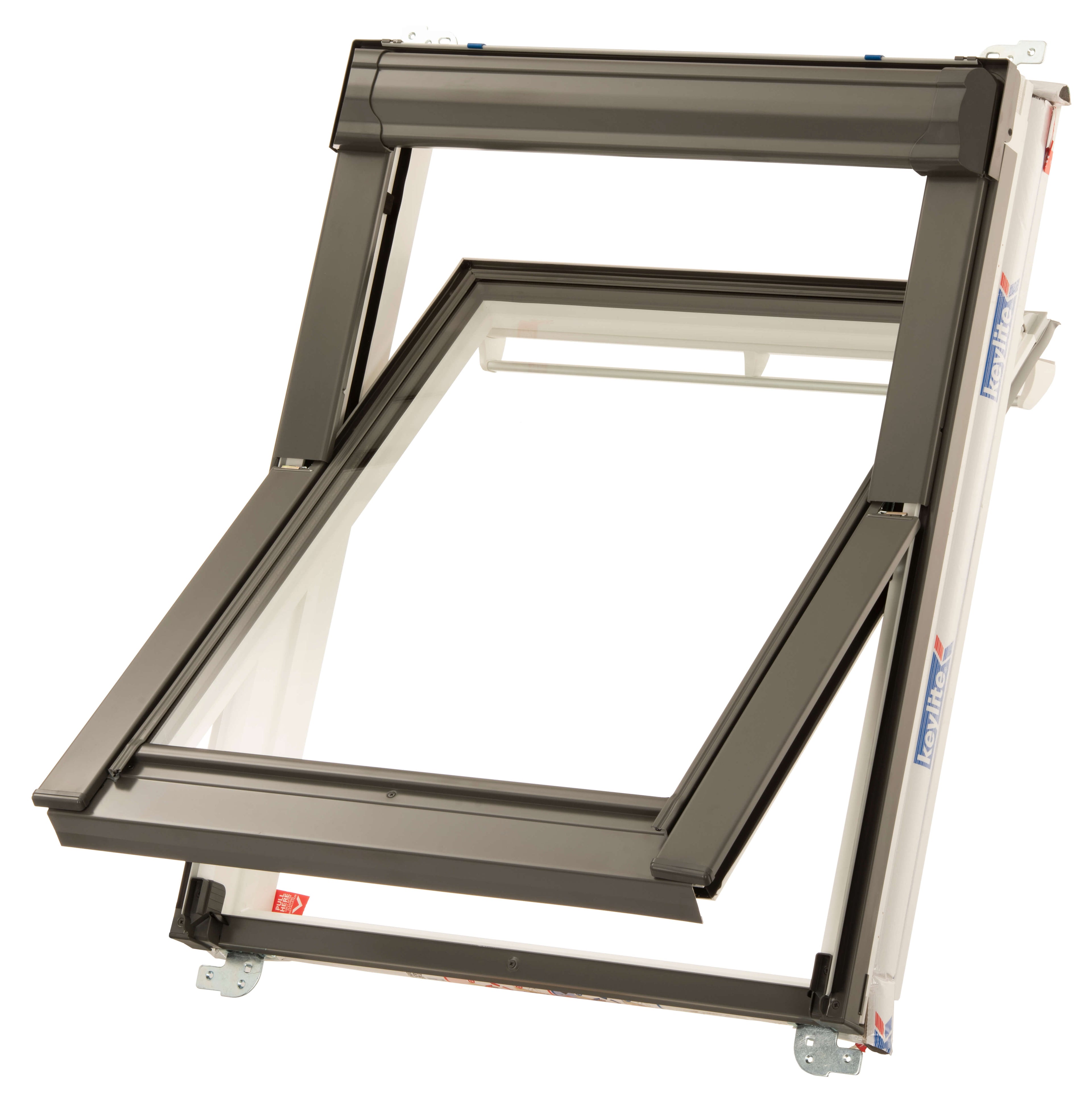 Keylite White Painted Pine Centre Pivot Roof Windows - Hi -Therm Glazing - WCP HT