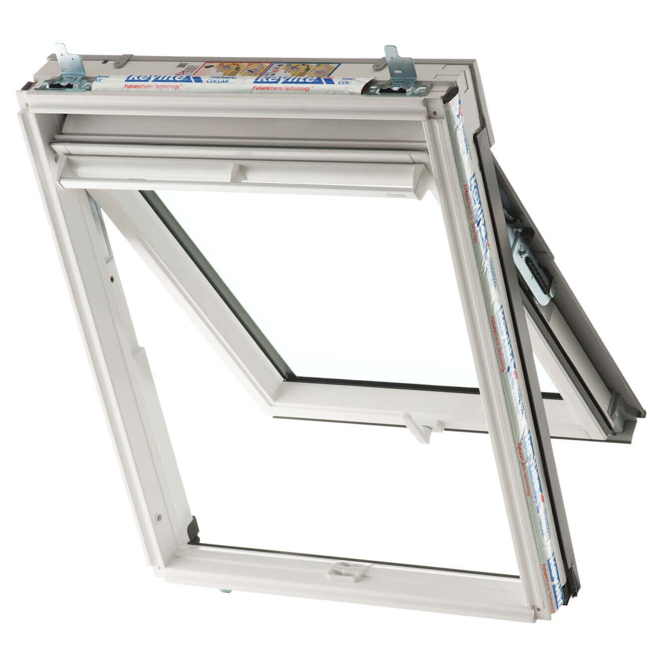 Keylite White Painted Pine Top Hung Roof Windows - Hi-Therm Glazing - WFE 09 HT