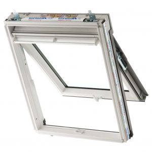 Keylite White Painted Pine Top Hung Roof Windows - Thermal Glazing - WFE T
